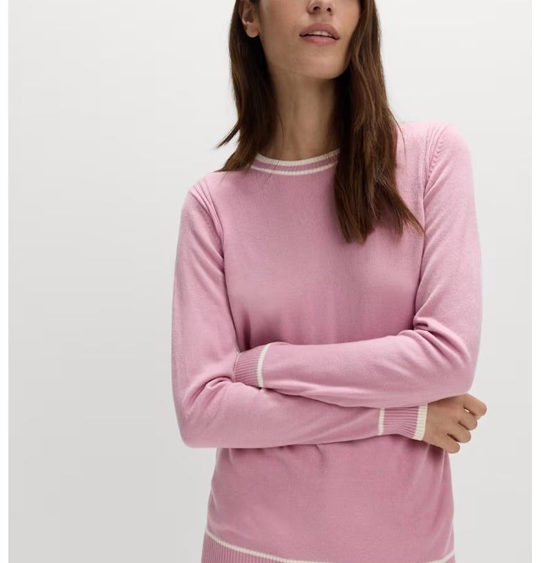 Раиран пуловер с овално деколте Marks  Spencer