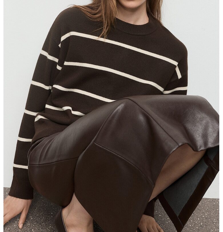 Раиран свободен пуловер Mango