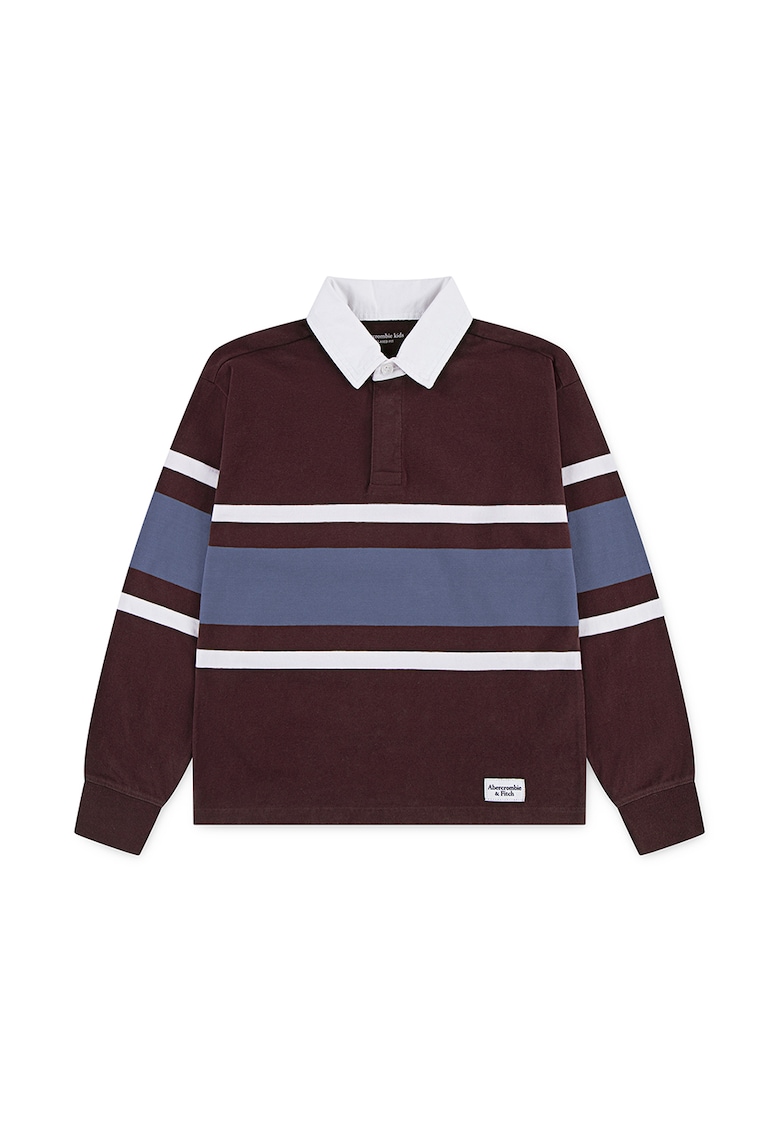 Раирана блуза с яка Abercrombie Fitch