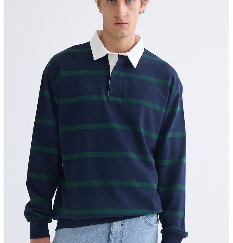 Раирана блуза с яка LC WAIKIKI