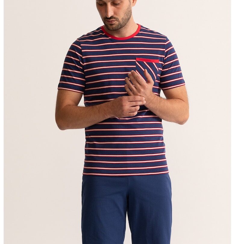 Раирана къса пижама Maurice Soft  Seven BY SOFIAMAN