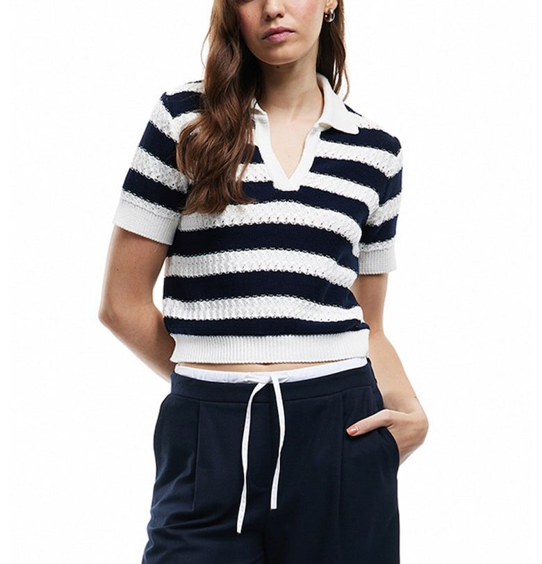 Раирана плетена тениска KOTON