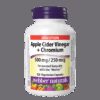 Редукция на теглото - Ябълков оцет 500 mg + Хром 250 µg