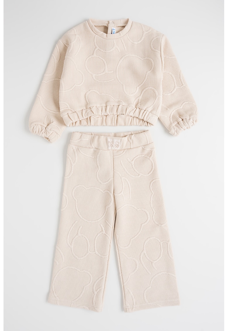 Релефен суитшърт и панталон Mayoral