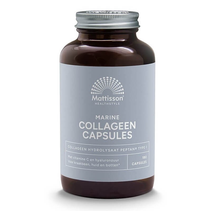 Рибен колаген (тип 1) с витамин С и хиалуронова киселина - Marine Collagen Peptan