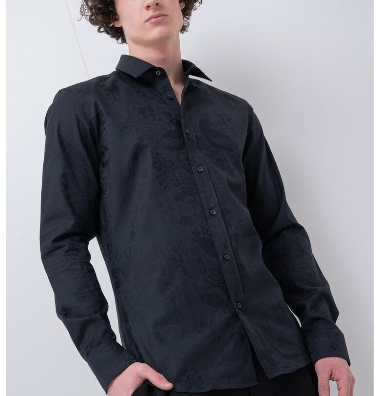 Риза Elisha с дълги ръкави HUGO