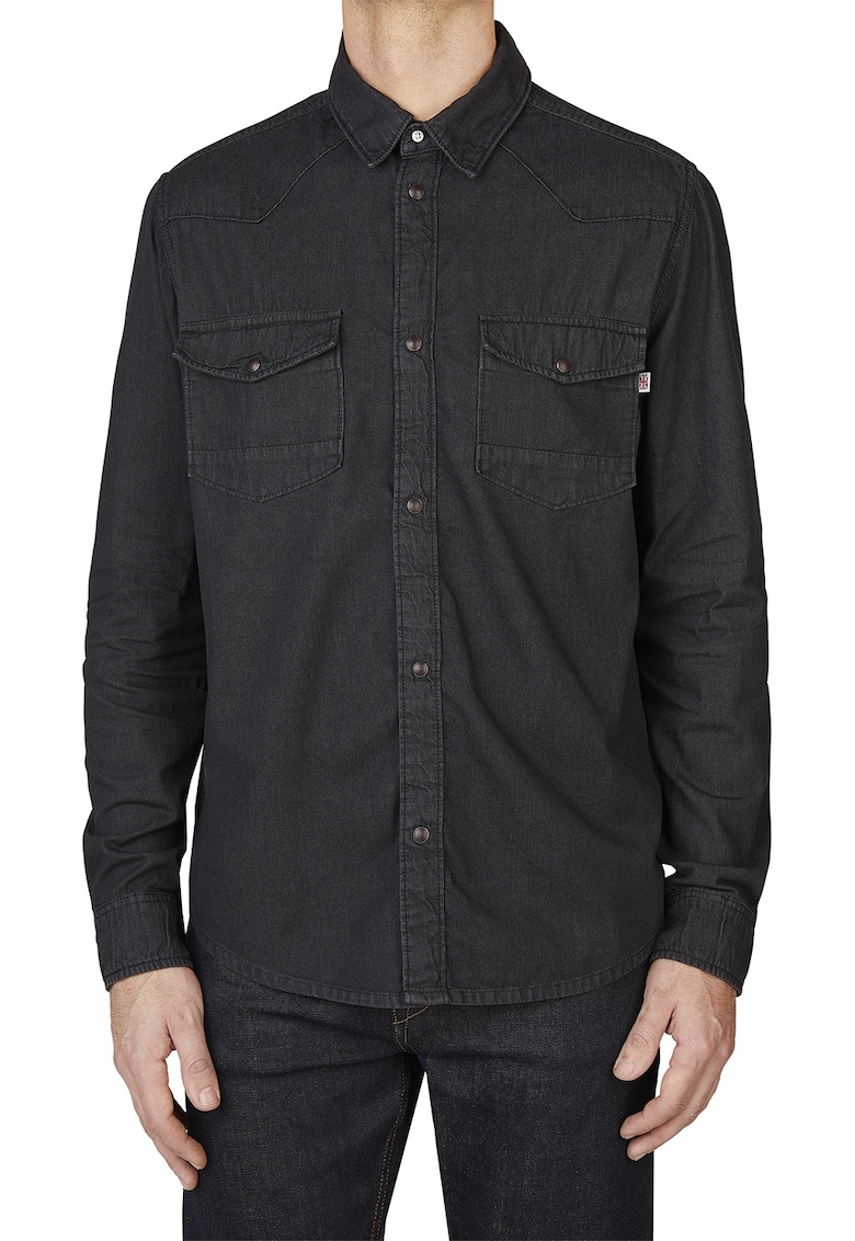 Риза от деним с джобове на гърдите Pepe Jeans London