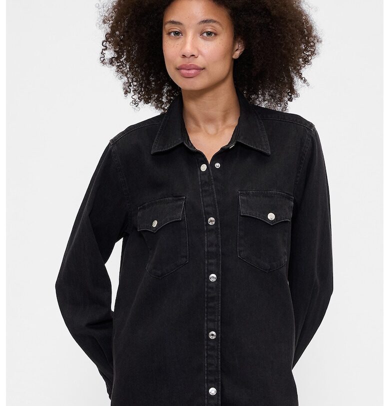 Риза от деним с капси GAP