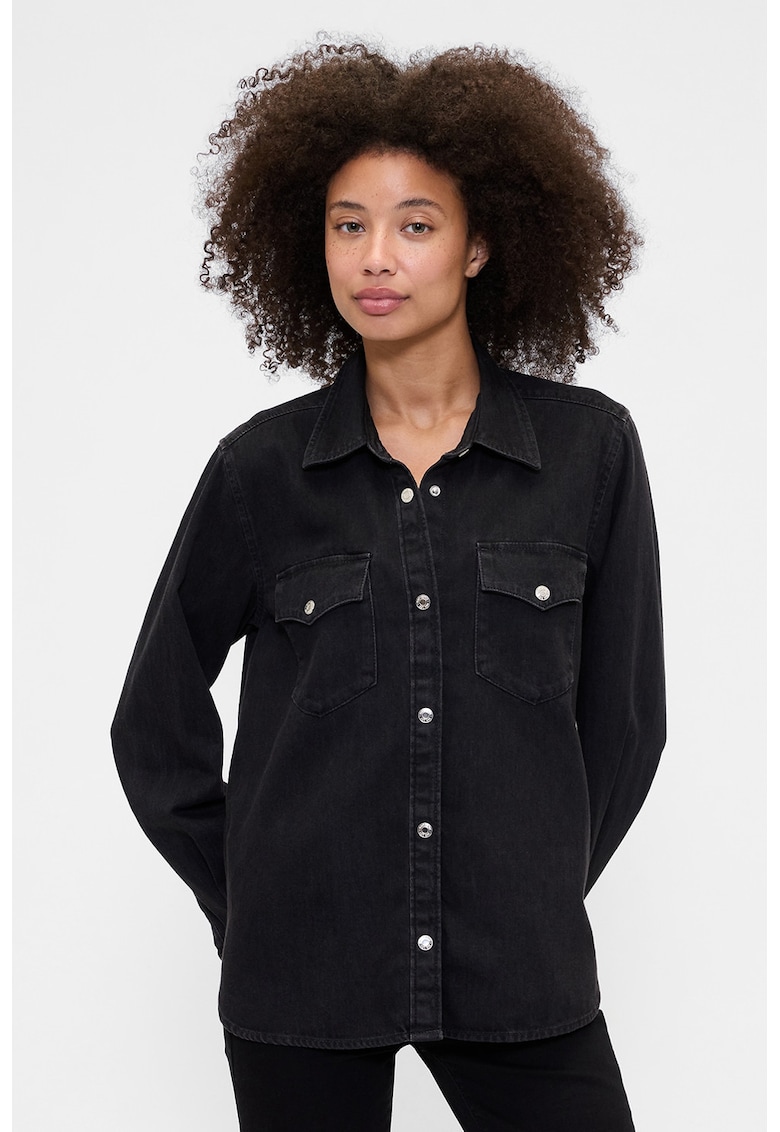 Риза от деним с капси GAP