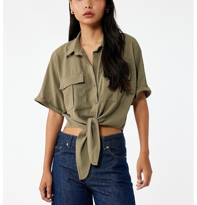 Риза с джобове на гърдите KOTON