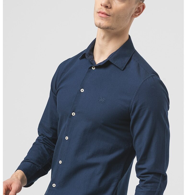 Риза с класическа яка United Colors of Benetton