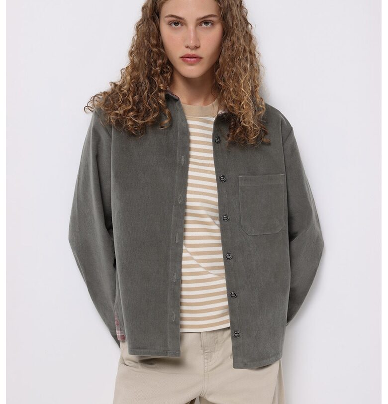 Риза с памук и копчета COLINS