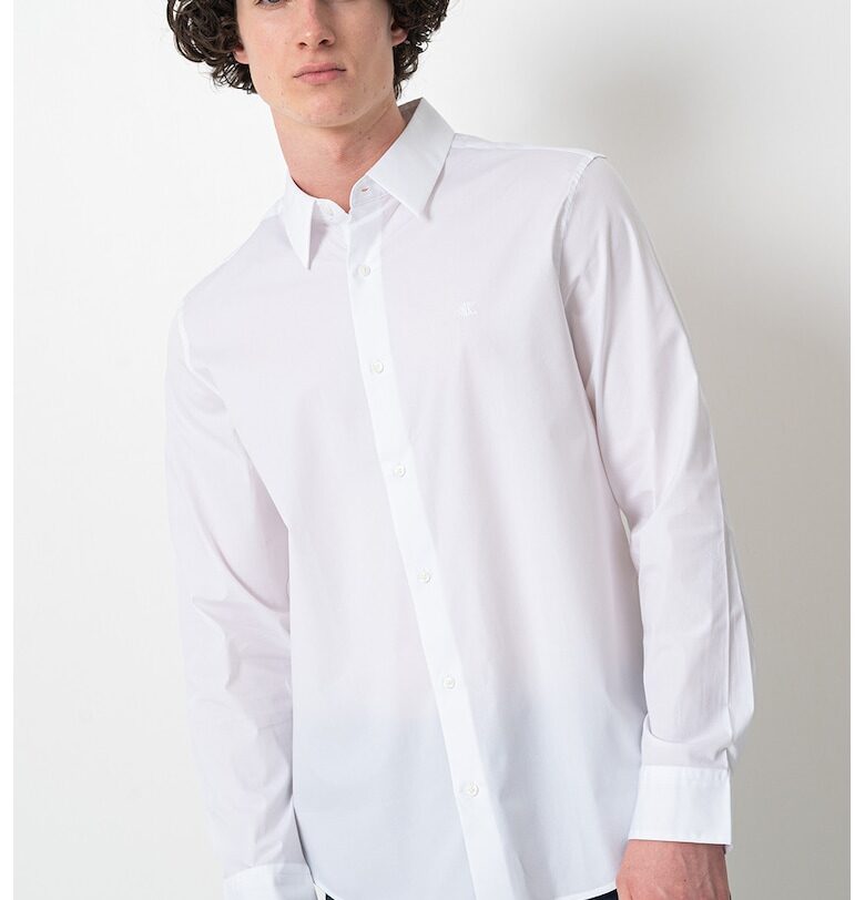 Риза с памук и лого CALVIN KLEIN