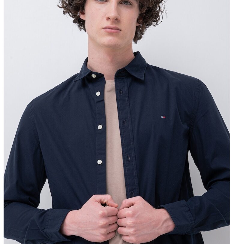 Риза с яка Kent Tommy Hilfiger