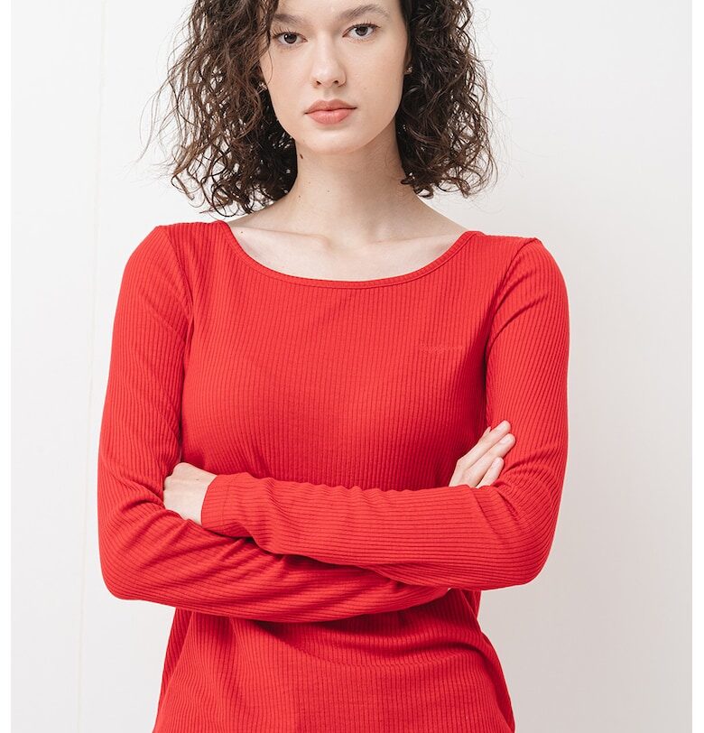 Рипсена блуза Pepe Jeans London