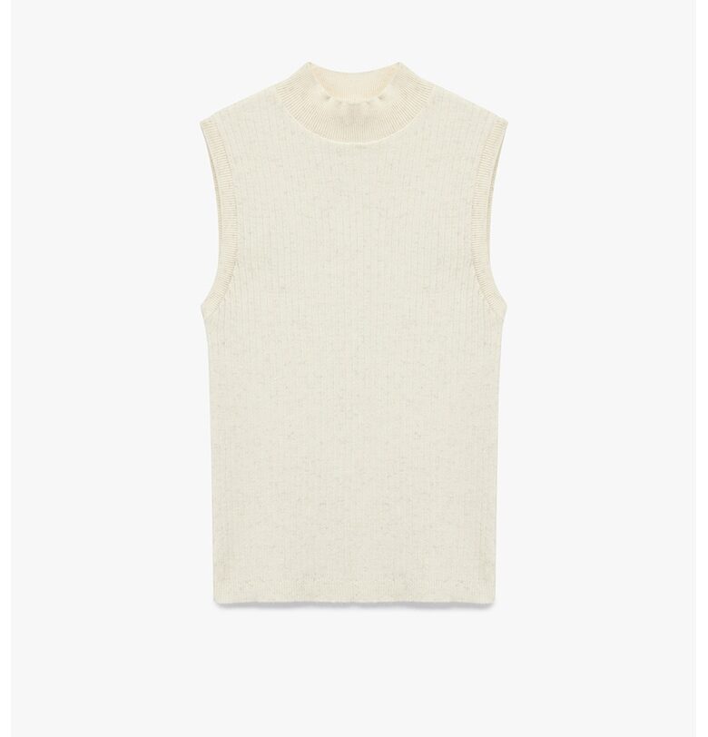 Рипсена блуза с ниска яка - без ръкави KOTON