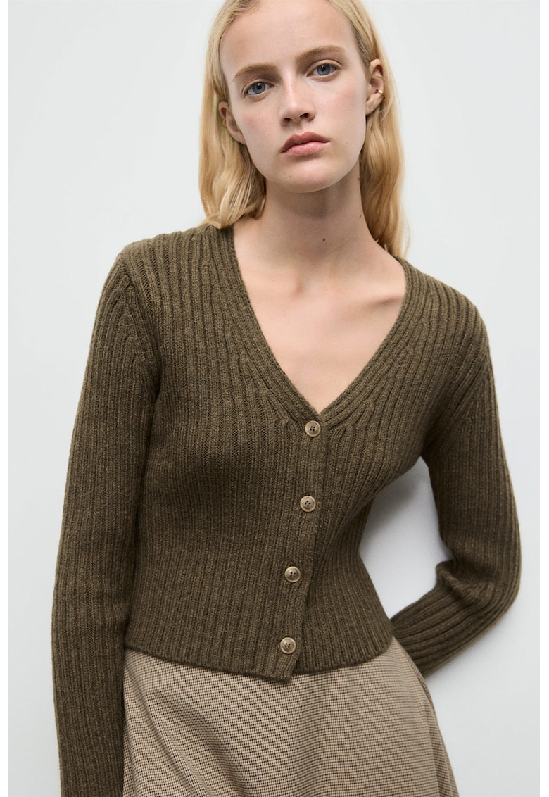 Рипсена жилетка Mango