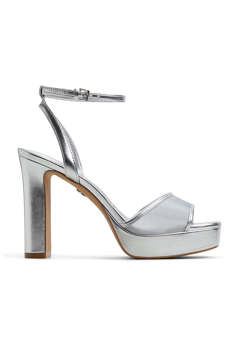 Сандали Chic Glimmer с масивен ток Aldo