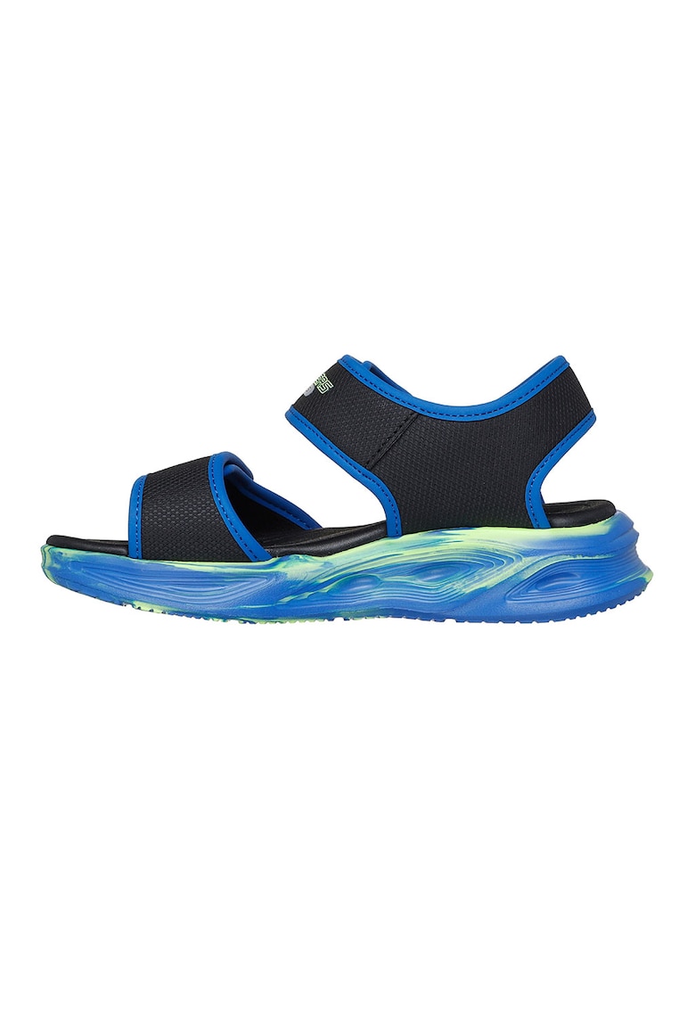 Сандали с велкро и лого Skechers