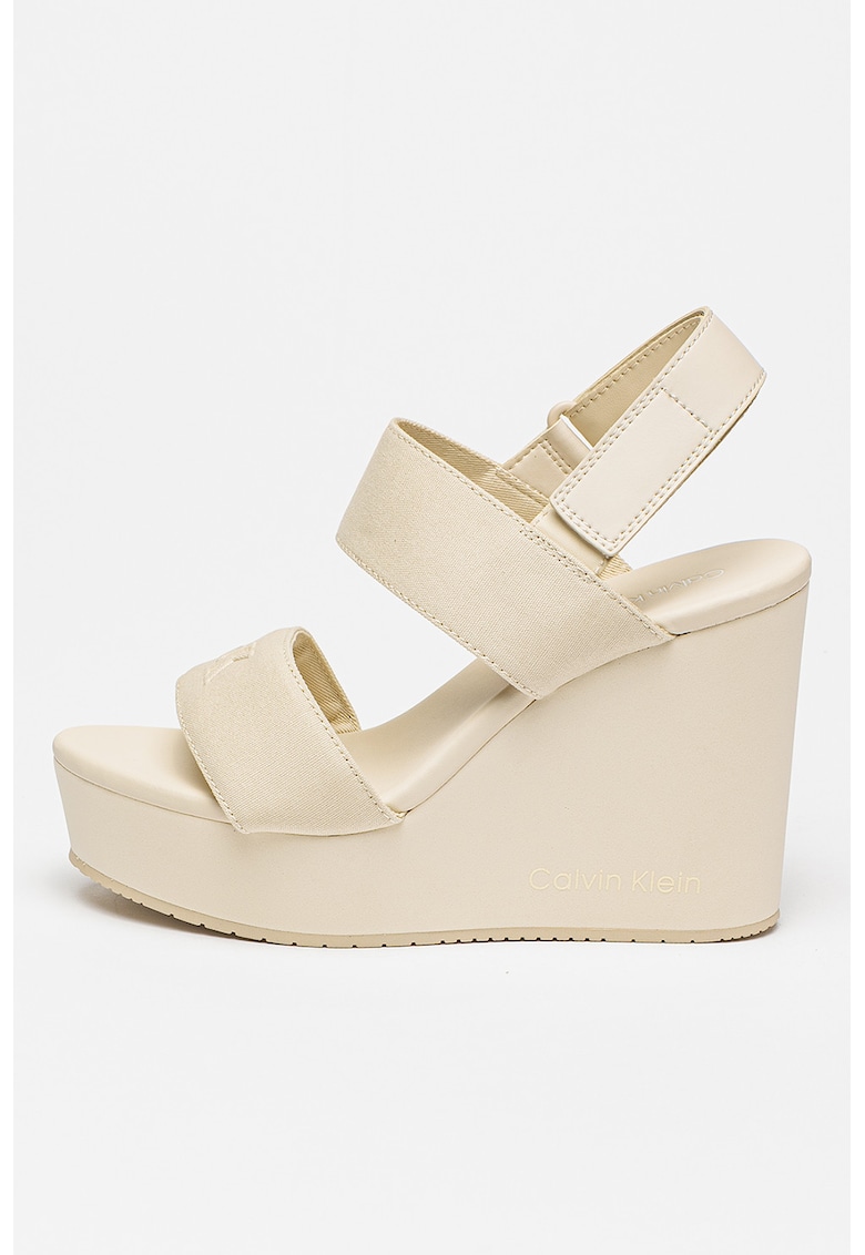 Сандали с платформа и велкро CALVIN KLEIN JEANS