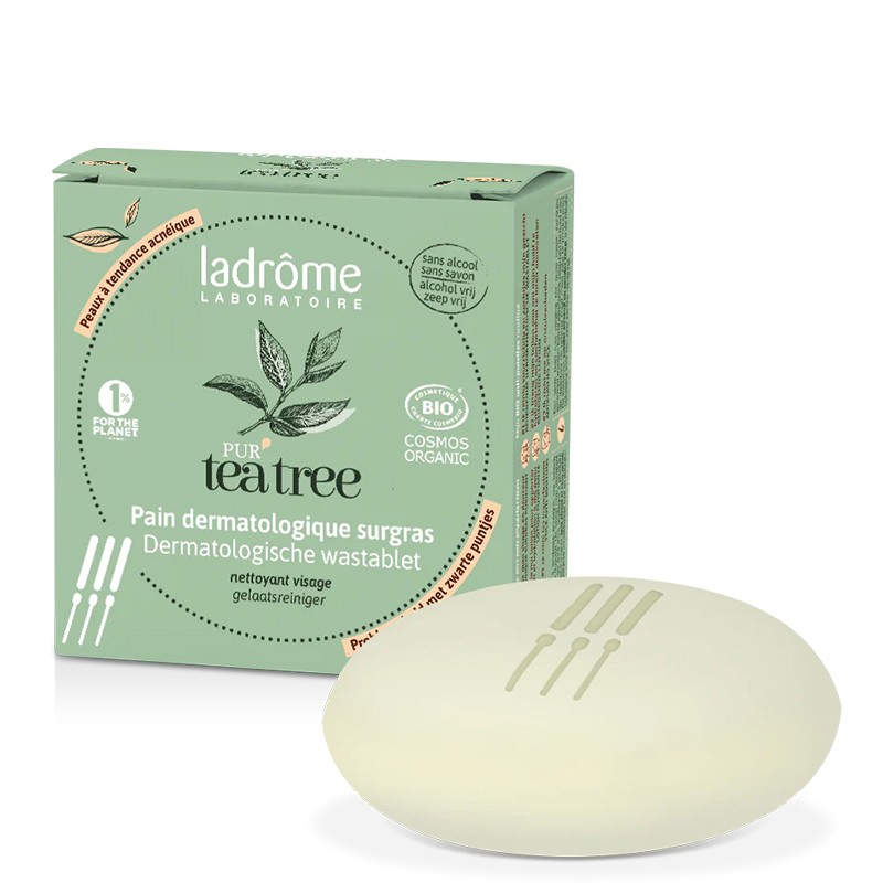 Сапун с масло от чаено дърво и зелена глина – за лице и тяло - Антибактериален и противогъбичен ефект