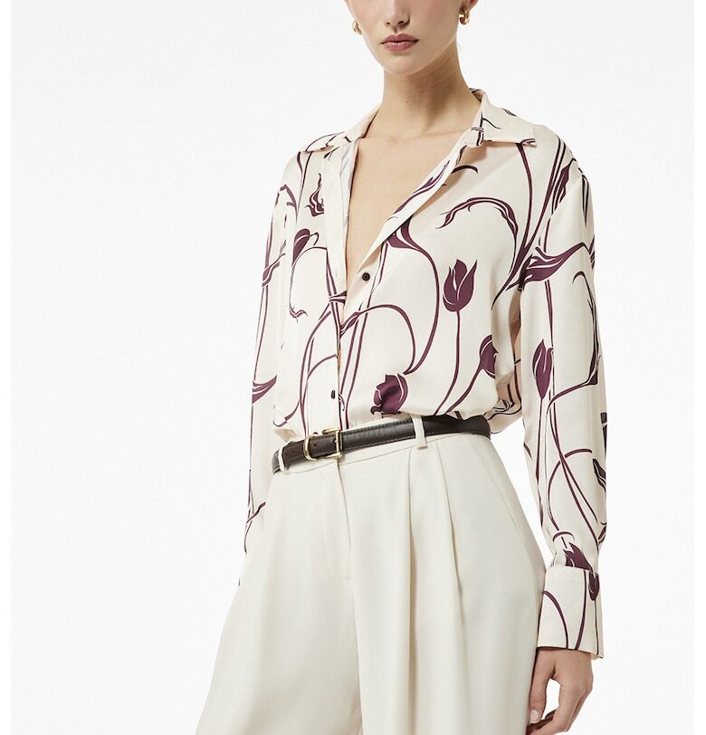 Сатинирана свободна риза KOTON