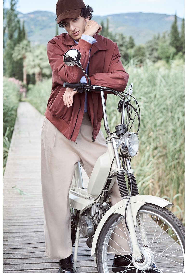 Свободен панталон с басти KOTON