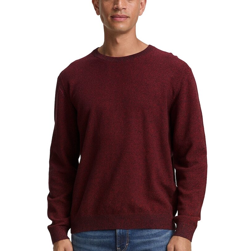 Свободен пуловер с органичен памук Tom Tailor