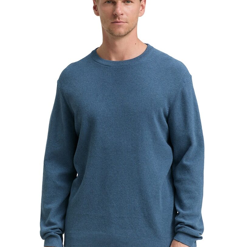 Свободен пуловер с органичен памук Tom Tailor