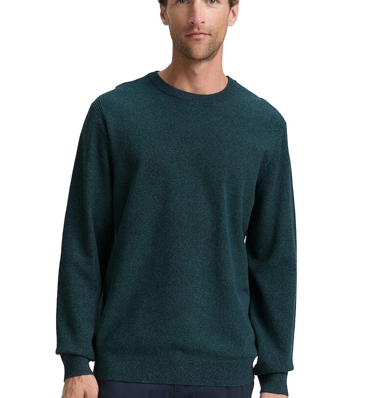 Свободен пуловер с органичен памук Tom Tailor