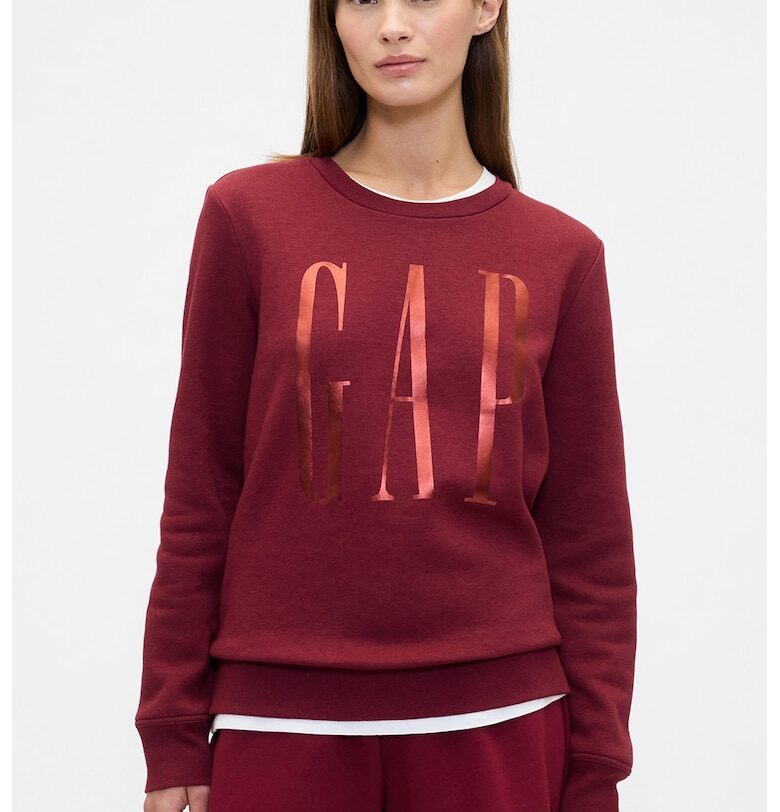 Свободен суитшърт с лого GAP