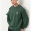 Свободен суитшърт с овално деколте CALVIN KLEIN JEANS