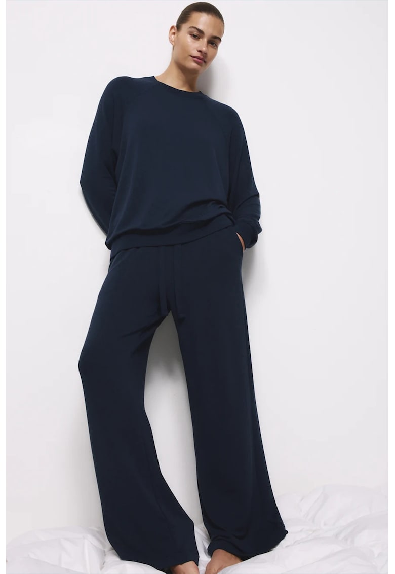 Свободна долна пижама със средновисока талия Marks  Spencer