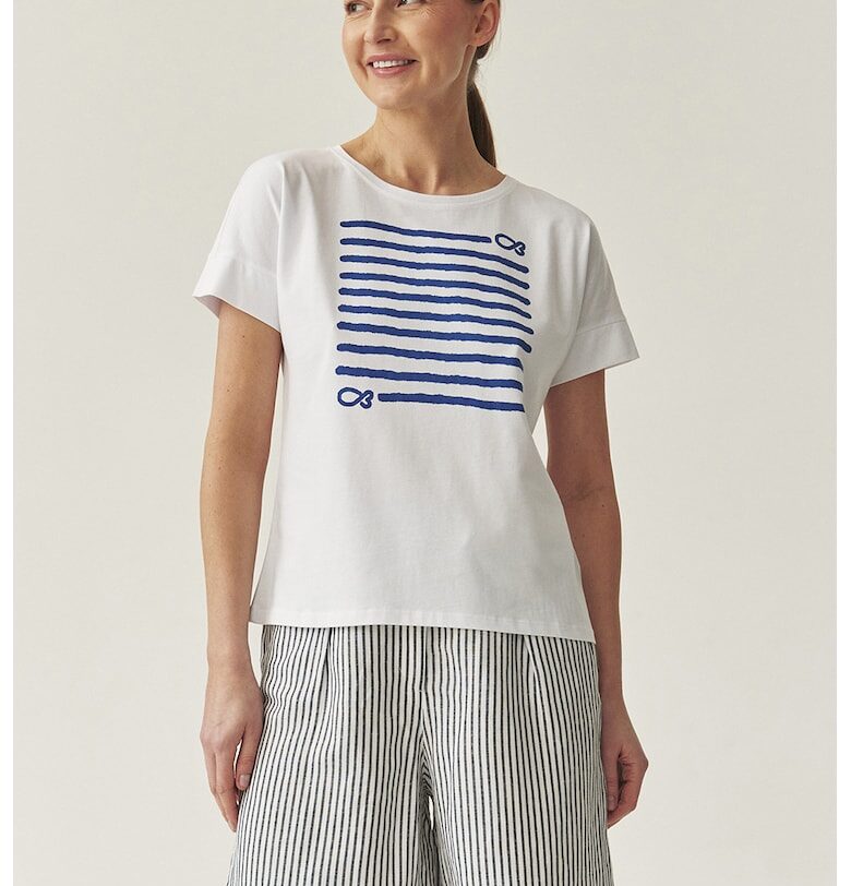 Свободна памучна тениска Tatuum