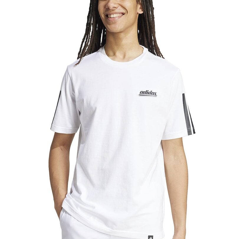 Свободна тениска с лого на гърдите adidas Sportswear