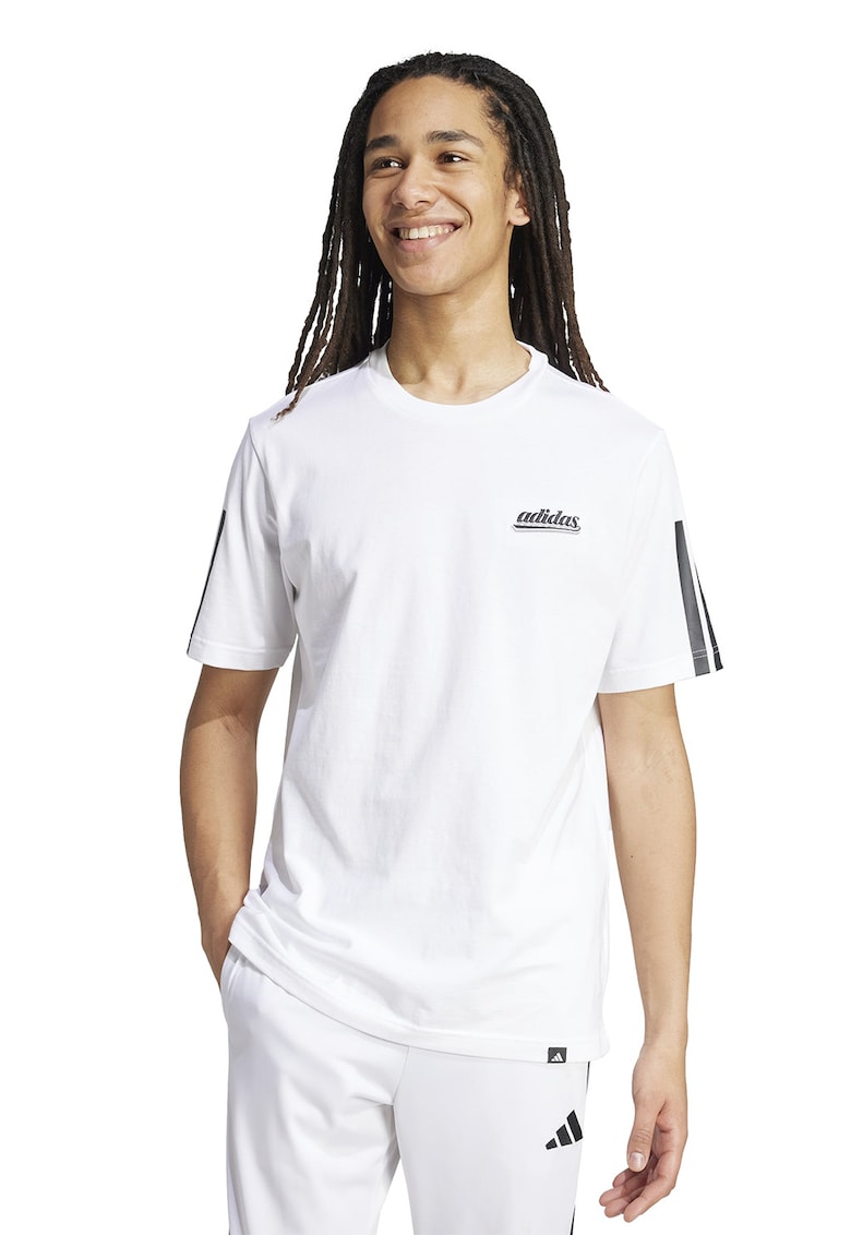 Свободна тениска с лого на гърдите adidas Sportswear