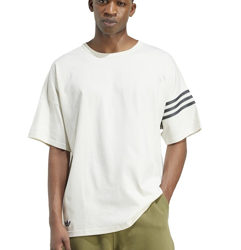 Свободна тениска с паднали ръкави adidas Originals