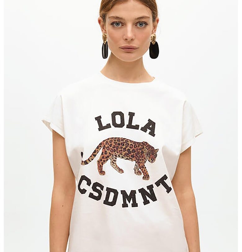 Свободна тениска с принт Lola casademunt
