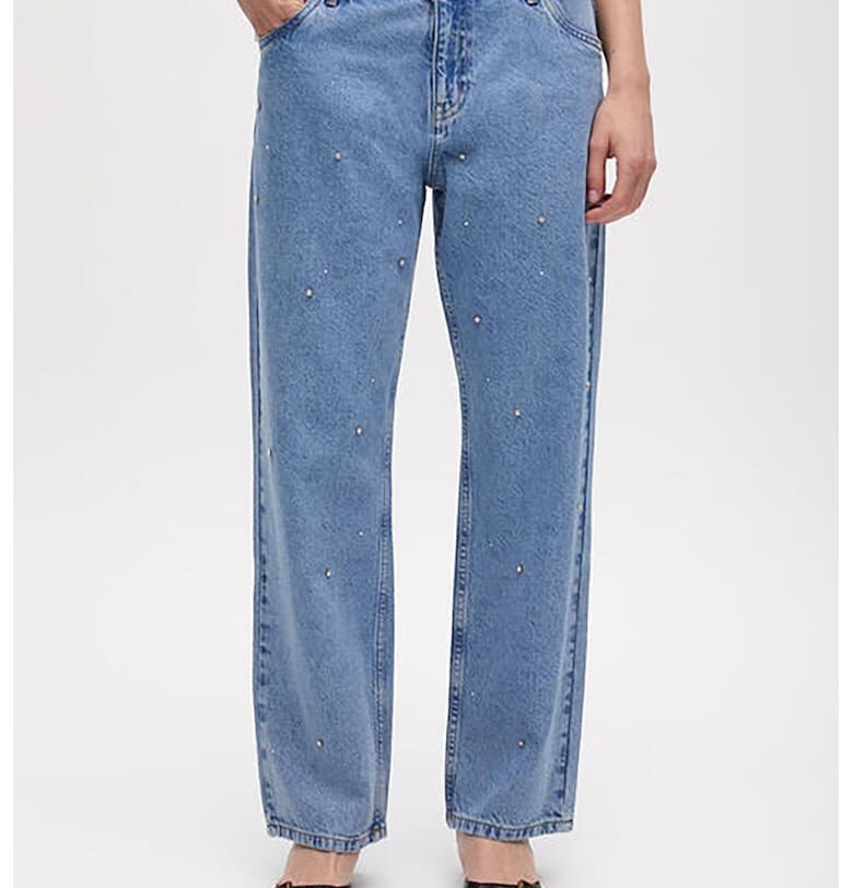 Свободни дънки с апликации Lola casademunt