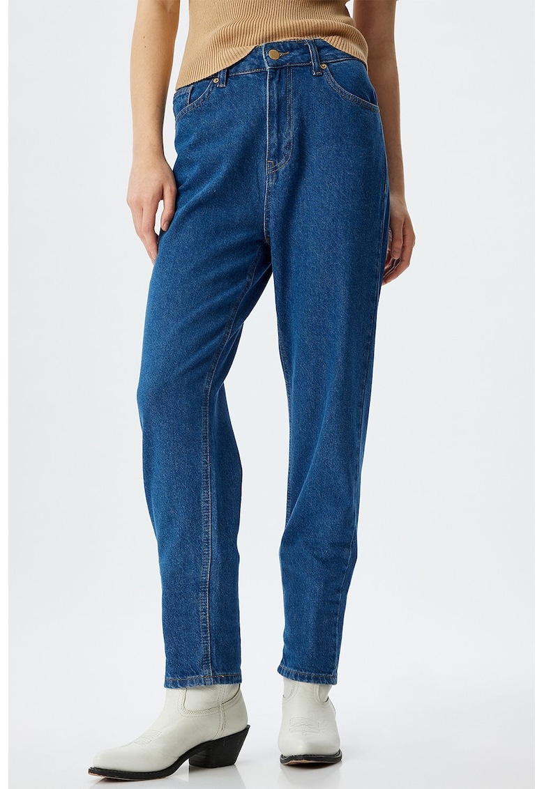 Свободни дънки с висока талия KOTON