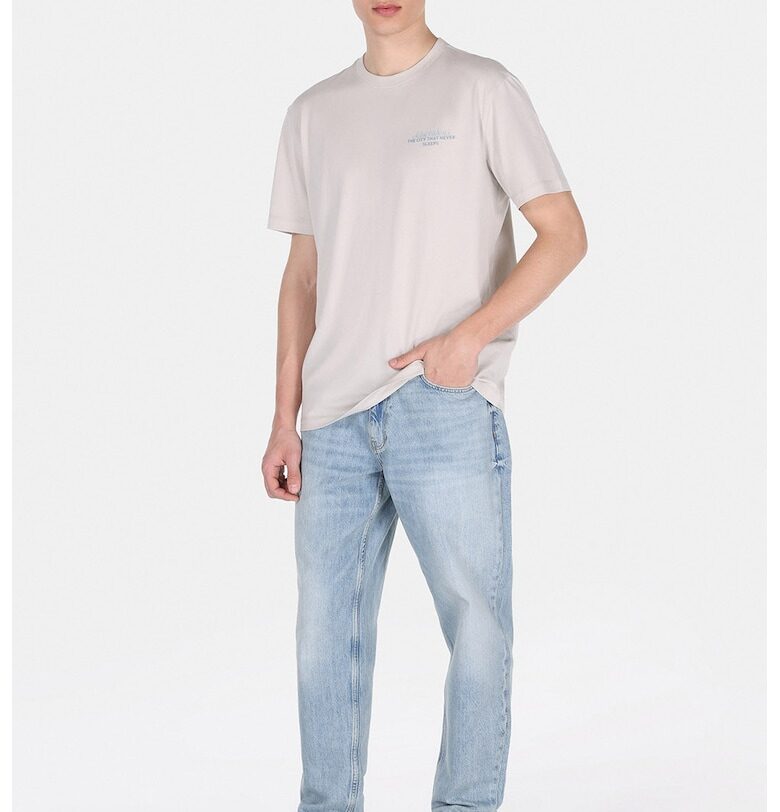 Свободни дънки с миди талия COLINS