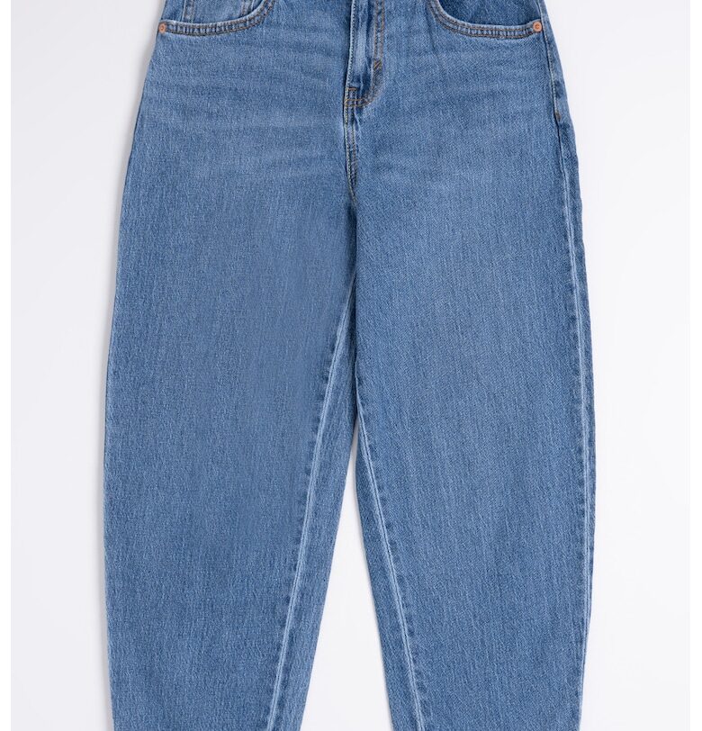 Свободни дънки тип Barrel с висока талия Levis