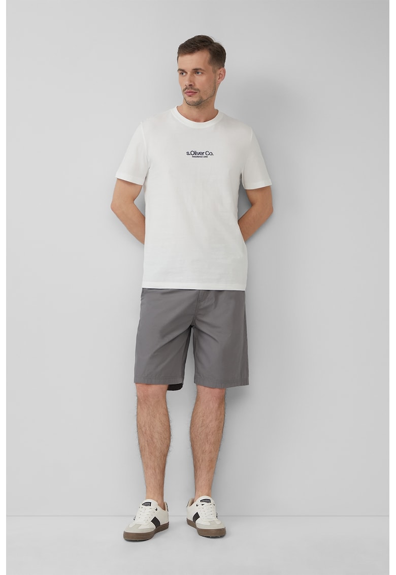 Свободни памучни бермуди с връзка sOliver