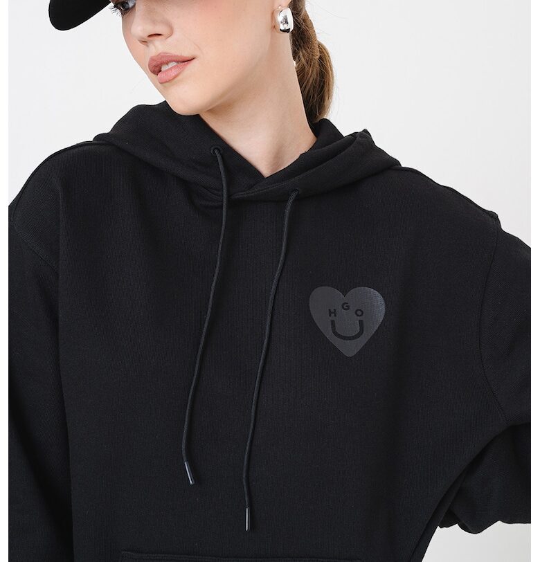 Свободно памучно худи Dejandra HUGO