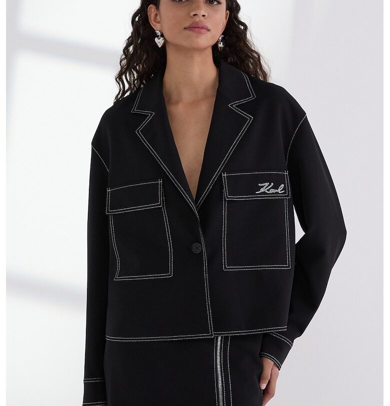 Свободно сако с джобове Karl Lagerfeld