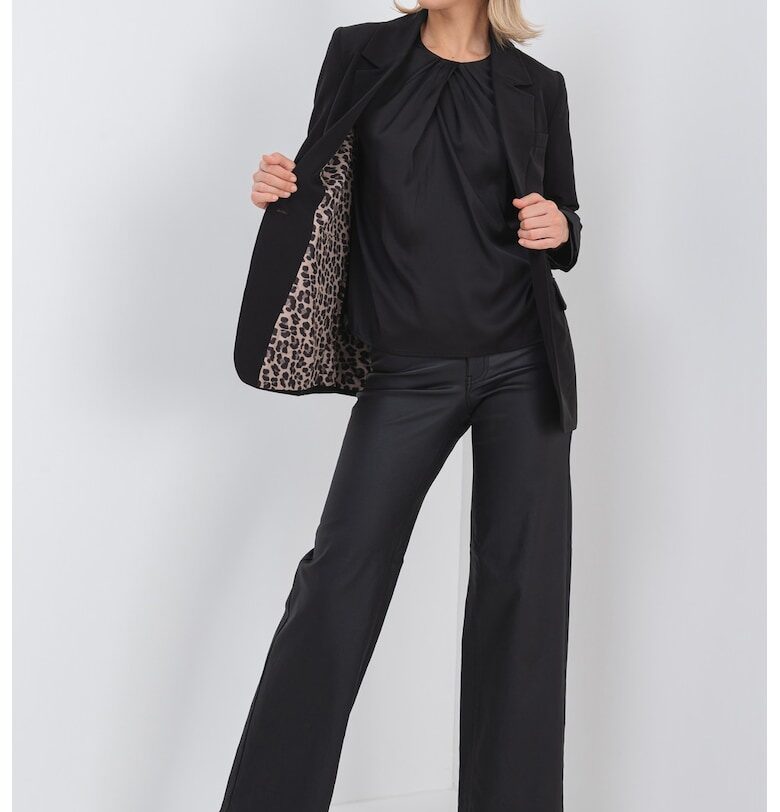 Свободно сако с раздвоен ревер Only