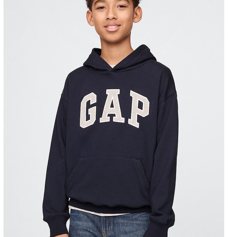 Свободно худи с джоб кенгуру GAP