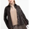 Свободно яке от еко кожа Gina Tricot