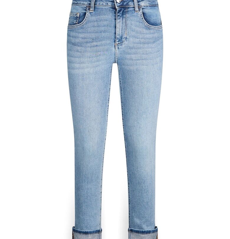 Скини дънки с навити маншети Liu Jo