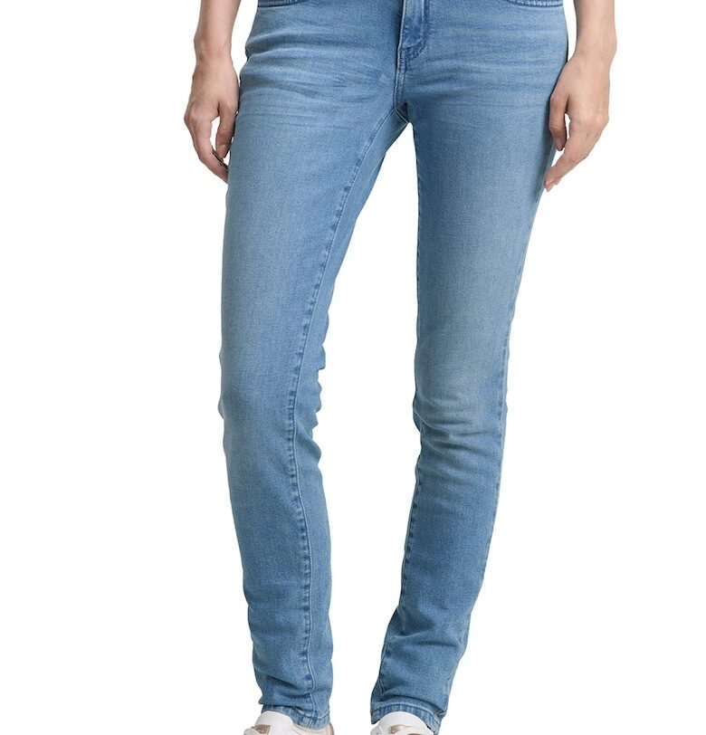 Скини дънки със средна талия Tom Tailor